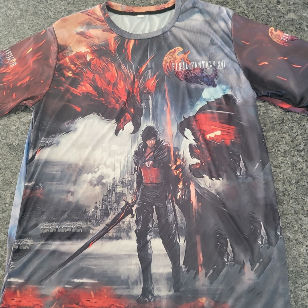 Final Fantasy XVI, shirt Size 3XL